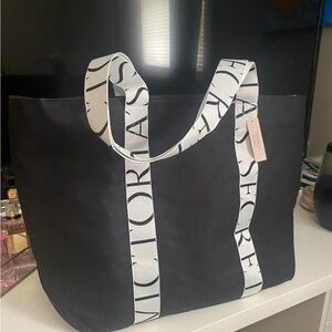 Victoria's Secret Black and White Tote